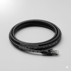 Category 6 Network Cable (Black) 5ft